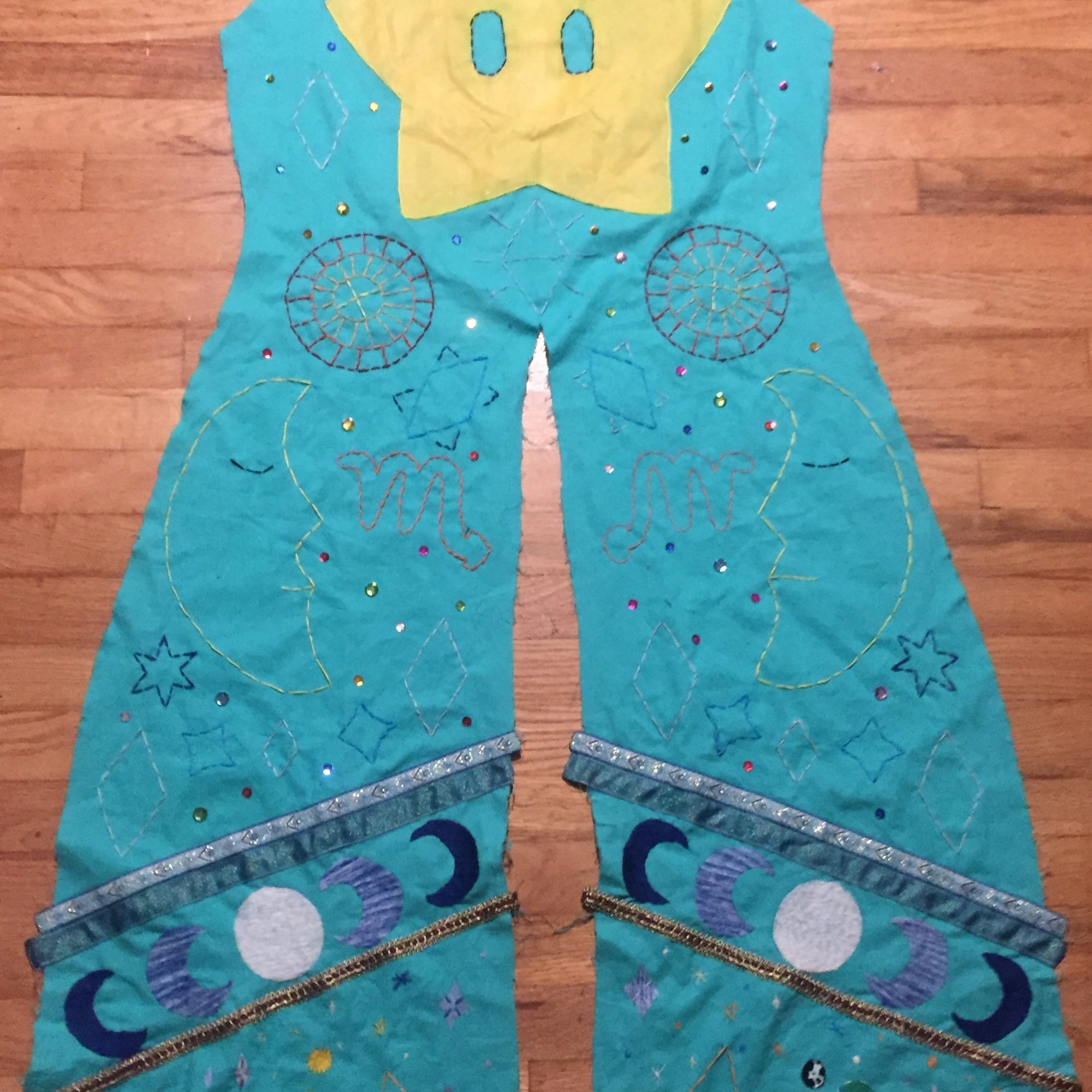 Fancily-designed cloak