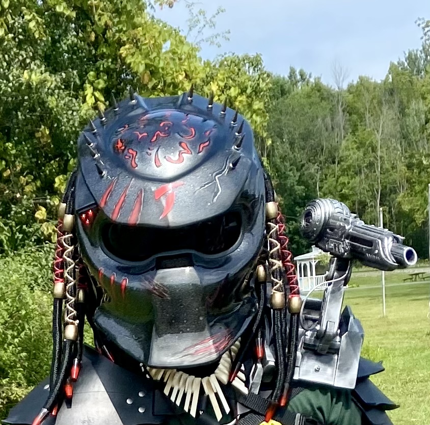 The Predator on the hunt at different Cosplay events.