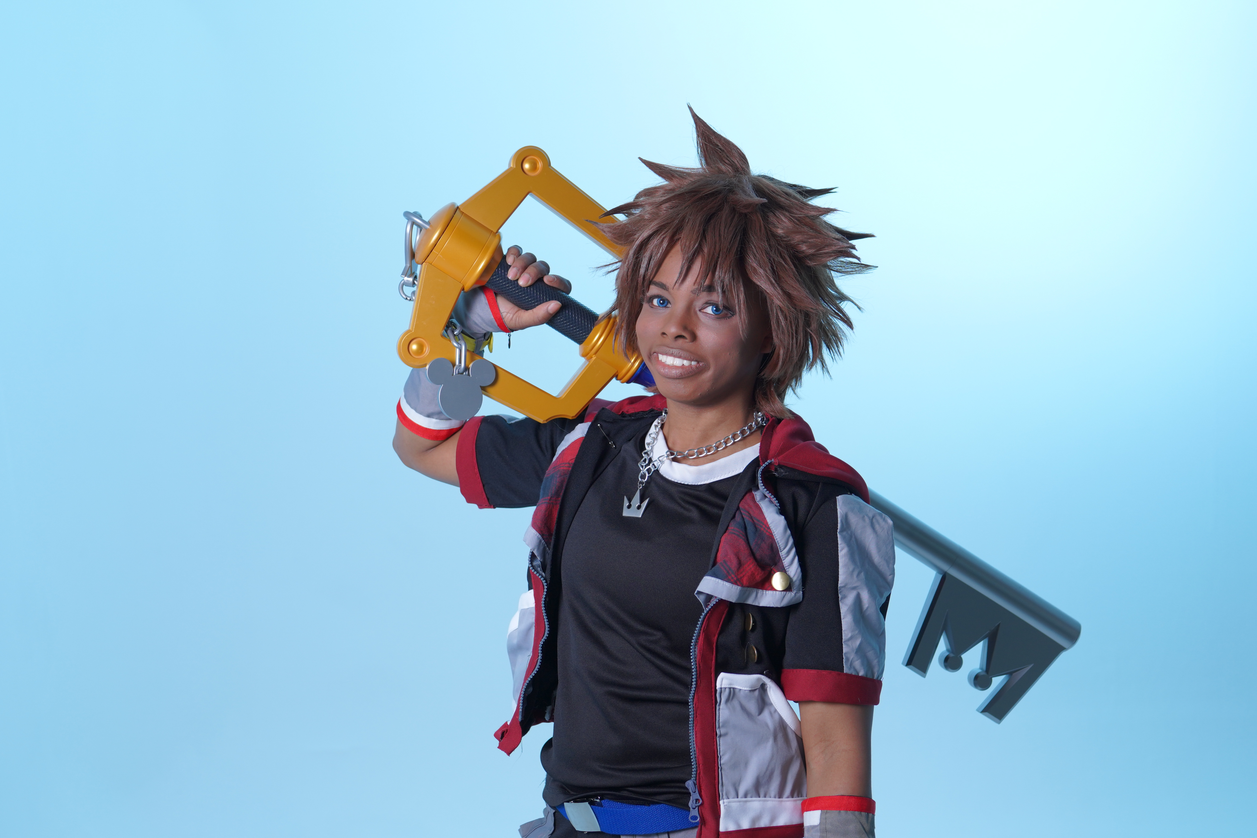 Boy with a keyblade. not yet a master but a hero and friend to all who meets him